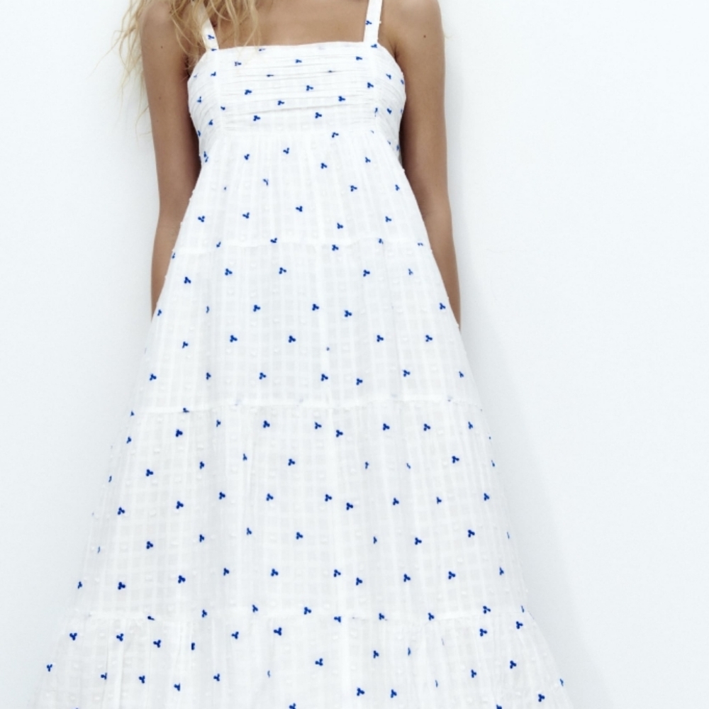 Zara Embroidered Dress - Picture 5 of 12